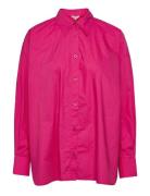 M-Brisa Tops Shirts Long-sleeved Pink MbyM