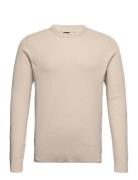 Onsphil 12 Struc Crew Knit 2855 Noos Tops Knitwear Round Necks Beige O...