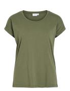 Vidreamers New Pure T-Shirt-Noos Tops T-shirts & Tops Short-sleeved Kh...