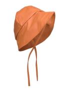 Pu Hat W.fleece Solhatt Orange CeLaVi