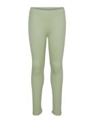 Vmlavender Mw Leggings Girl Noos Bottoms Leggings Green Vero Moda Girl