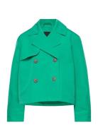 Nlfmata Short Trenchcoat Tynn Jakke Skalljakke Green LMTD