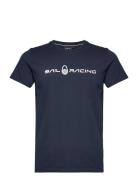 Bowman Tee Sport T-shirts Short-sleeved Navy Sail Racing
