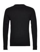 Jjcarlson Knit Crew Neck Tops Knitwear Round Necks Black Jack & J S