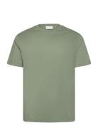 Reg Shield Ss T-Shirt Tops T-shirts Short-sleeved Green GANT