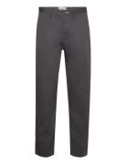 Regular Twill Chinos Bottoms Trousers Chinos Grey GANT