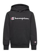 Hooded Sweatshirt Sport Sweat-shirts & Hoodies Hoodies Black Champion