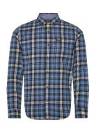 L/S Cotton Lumberjack Shirt Tops Shirts Casual Blue Superdry