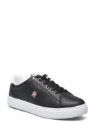 Essential Elevated Court Sneaker Lave Sneakers Black Tommy Hilfiger