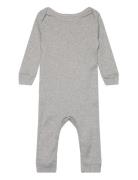 Melange Full Body Romper Langermet Bodysuit Grey Copenhagen Colors