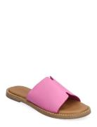 Women Slides Flate Sandaler Pink Tamaris