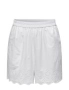 Onllou Life Emb Loose Shorts Ptm Bottoms Shorts Casual Shorts White ON...