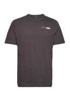 Printed T-Shirt Tops T-shirts Short-sleeved Grey Tom Tailor