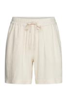 Sc-Alema Bottoms Shorts Casual Shorts Cream Soyaconcept