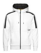 Sweatshirts Tops Sweat-shirts & Hoodies Hoodies White EA7