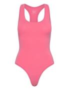 Flex Bodysuit Bodies Slip Pink Organic Basics