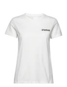 2Nd Beryl Tops T-shirts & Tops Short-sleeved White 2NDDAY