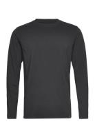 G/D Brand Carrier Tee L/S Tops T-shirts Long-sleeved Black Shine Origi...