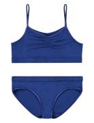 Jinny Set Undertøysett Blue Molo