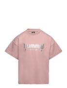 Hmlchilli T-Shirt S/S Sport T-shirts Short-sleeved Pink Hummel