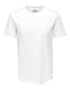 Onsbenne Longy Ss Tee Nf 7822 Noos Tops T-shirts Short-sleeved White O...