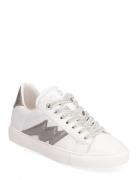 La Flash Smooth Calfskin + Bac Lave Sneakers White Zadig & Voltaire