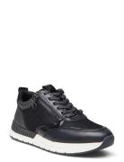 Women Lace-Up Lave Sneakers Navy Tamaris