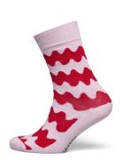 Kasvaa Lokki Lingerie Socks Regular Socks Red Marimekko