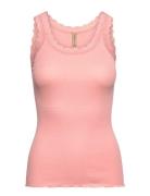 Sc-Sarona Tops T-shirts & Tops Sleeveless Pink Soyaconcept