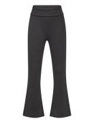 Jersey Trousers Yoga Bottoms Trousers Black Lindex