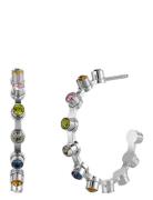 Lima Hoop Earring Accessories Jewellery Earrings Hoops Silver Bud To R...