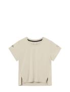 Oncourt Crop Wpc T-Shirt Sport T-shirts & Tops Short-sleeved Beige Cue...