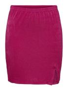 Onlassy Mini Slit Skirt Cs Jrs Kort Skjørt Pink ONLY