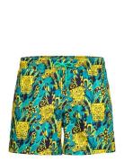 Let´s Get Tropical Swim Shorts Badeshorts Green Happy Socks