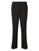 Slfvinnie Hw Pant Noos Bottoms Trousers Straight Leg Black Selected Fe...