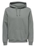 Onsceres Hoodie Sweat Noos Tops Sweat-shirts & Hoodies Hoodies Grey ON...