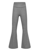 Trousers Jersey Yoga Flare Bottoms Sweatpants Grey Lindex
