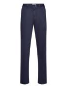 Reg Fit Stretch Chino Bottoms Trousers Chinos Navy GANT