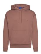 Nottyo Tops Sweat-shirts & Hoodies Hoodies Brown HUGO BLUE