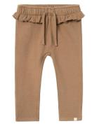 Nmfthoro Reg Pant Lil Bottoms Trousers Beige Lil'Atelier