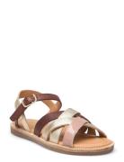 Bisgaard Aline Shoes Summer Shoes Sandals Multi/patterned Bisgaard