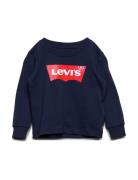 Ls-L/S Tee Tops T-shirts Long-sleeved T-shirts Blue Levi's