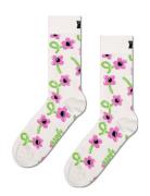 Balloon Flower Sock Lingerie Socks Regular Socks White Happy Socks