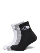 Multi Sport Cush Quarter Sock 3P Sport Socks Regular Socks Multi/patte...