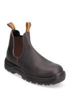 Bl 192 Xtreme Safety Boot Støvletter Chelsea Boot Brown Blundst