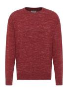 Style Emil C Plus Tops Knitwear Round Necks Red MUSTANG