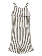 Striped Jumpsuit Jumpsuit Multi/patterned Mango