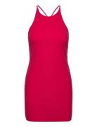 Wrap Back Dress Kort Kjole Red Mango