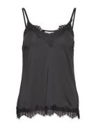 Cc Heart Rosie Lace Top Tops Blouses Sleeveless Black Coster Copenhage...