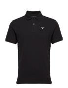 Barbour Og Sports Polo Designers Polos Short-sleeved Black Barbour